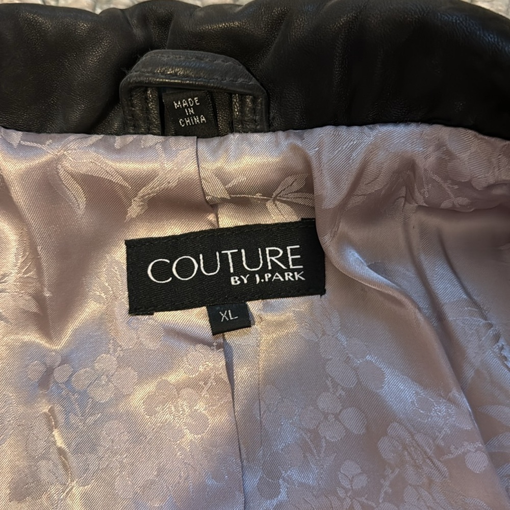 Women’s genuine lamb leather jacket - Picture 3 of 10